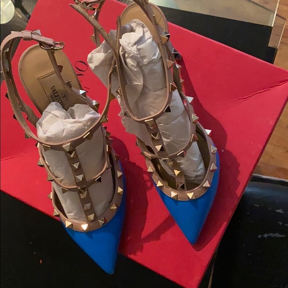 Valentino Studded Heels - Picture 2 of 4